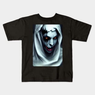 SPOOKY AND CREEPY RED EYED SPOOKY HALLOWEEN Kids T-Shirt